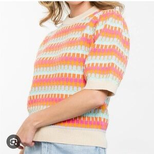🎉HP🎉🛍️ THML Multicolor Knit Sweater